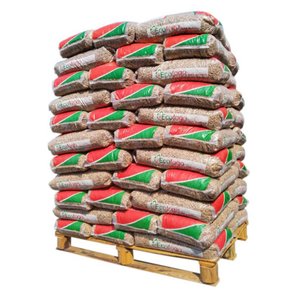 Pellet Ecofogo – Palet de 72 sacos de 15 kg