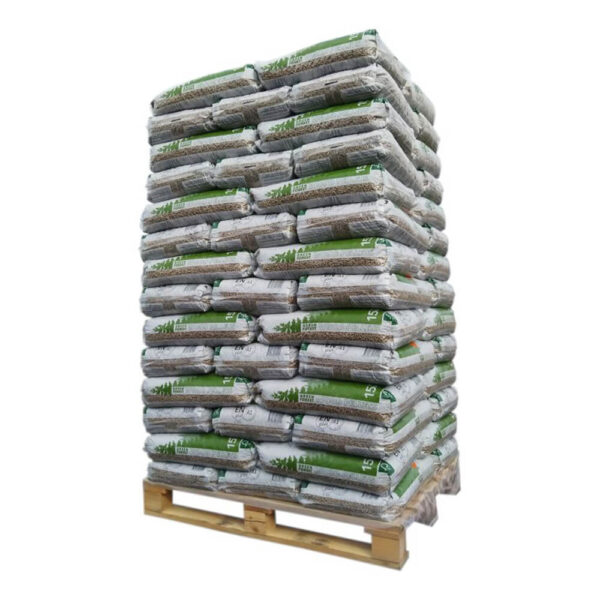 Pellet Green Forest – Palet de 70 sacos de 15 kg